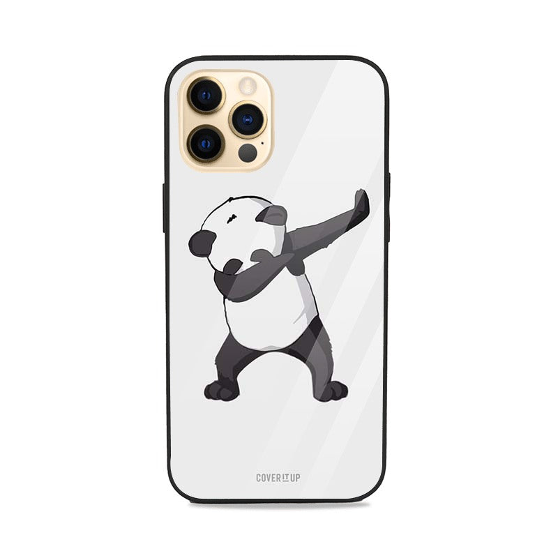 Dab Panda Glass Case