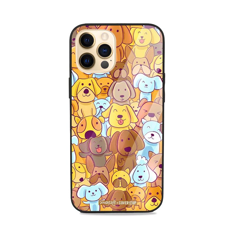 Dog Paradise Glass Case