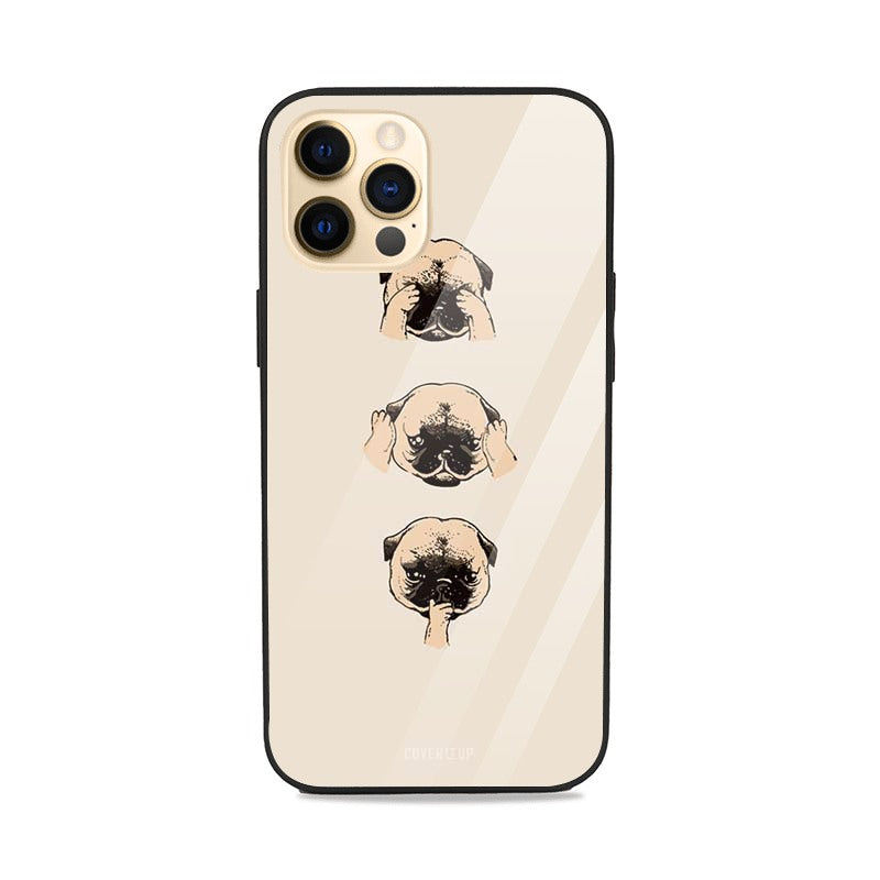 Doggo Moods Glass Case