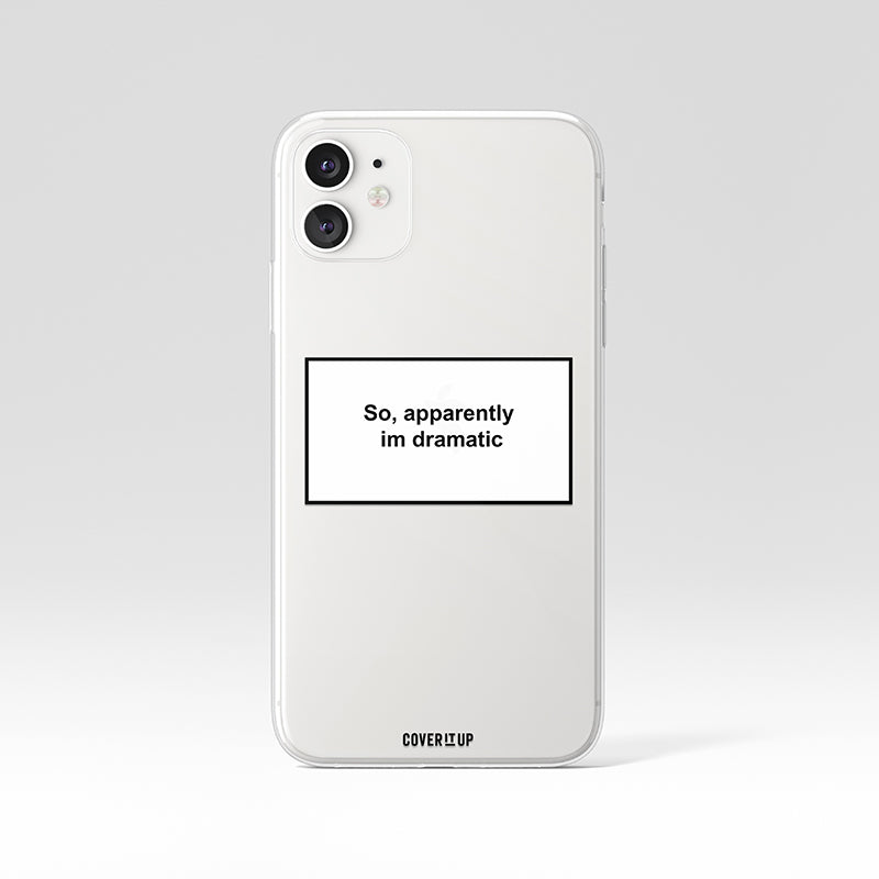 Dramatic Clear Silicone Case