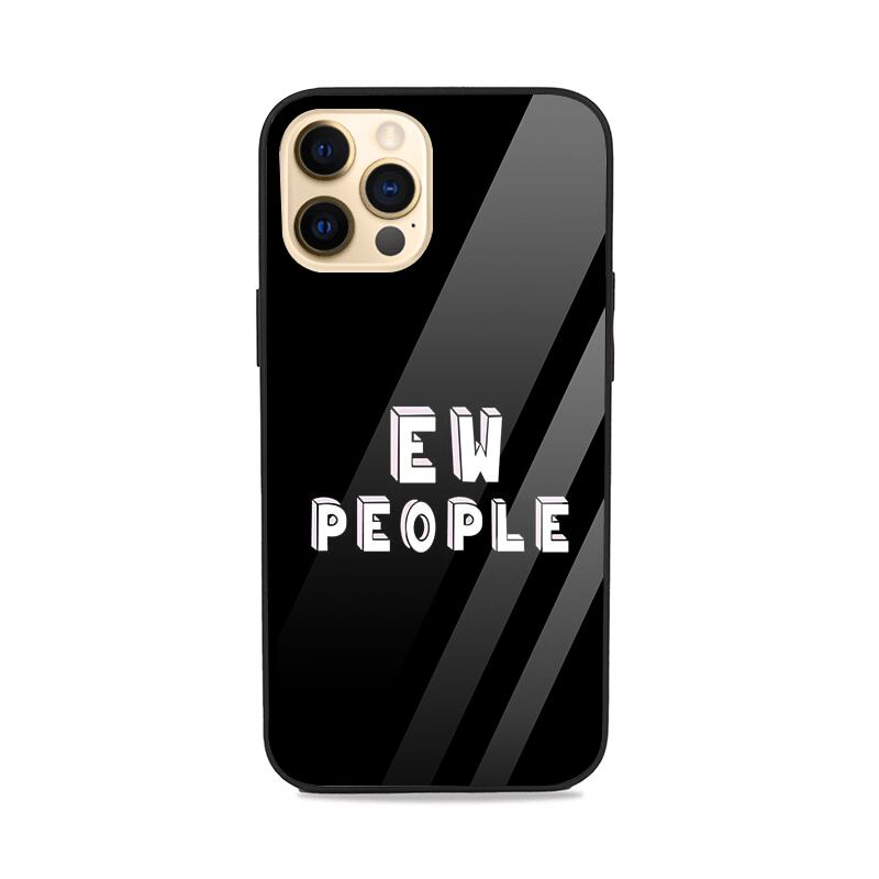 Ew People Glass Case Glass Case