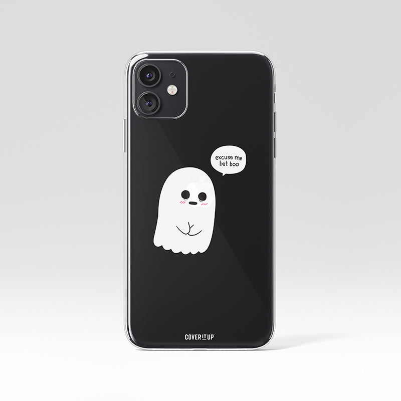 Excuse me but Boo Clear Silicone Case