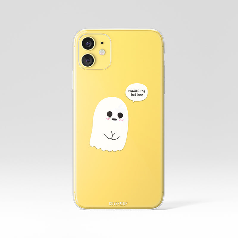 Excuse me but Boo Clear Silicone Case