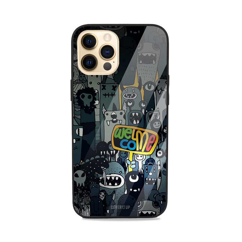 Ghost Welcome Glass Case