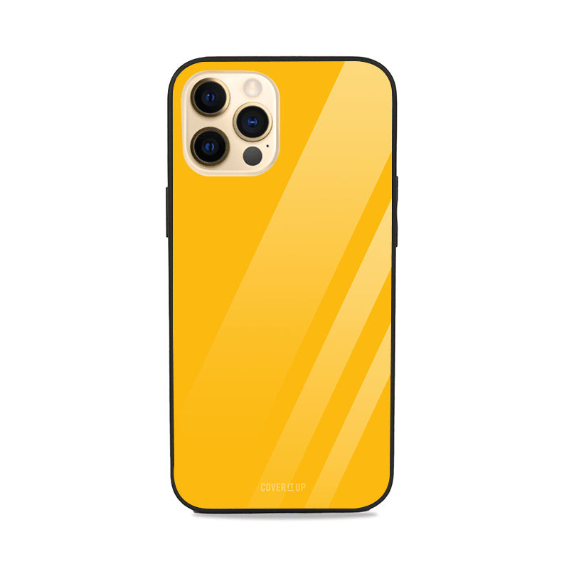 Gold Yellow Glass Case