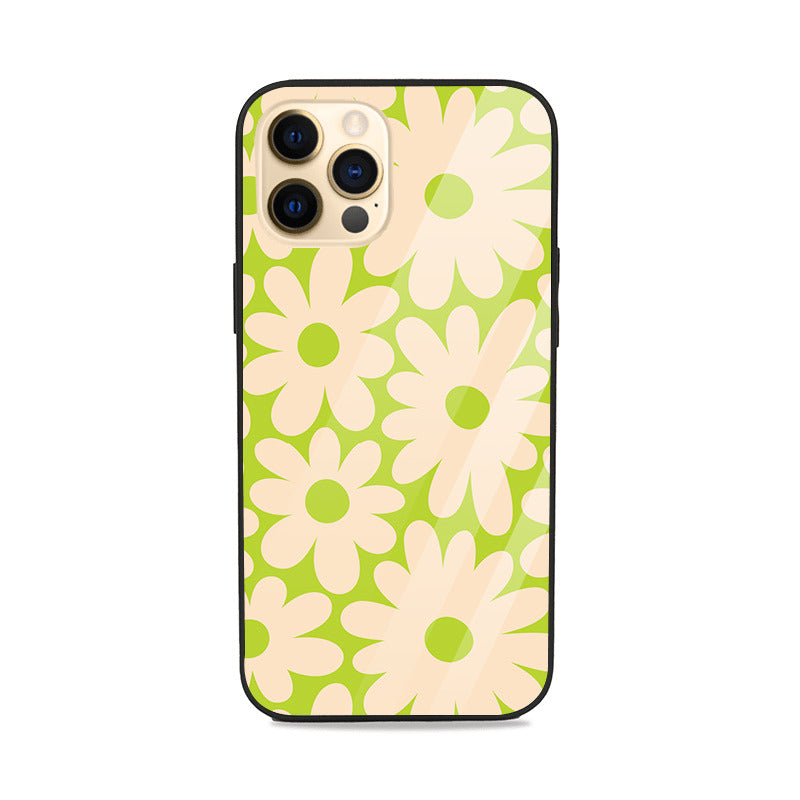 Official Green Flower Power Glass Case Glass Case
