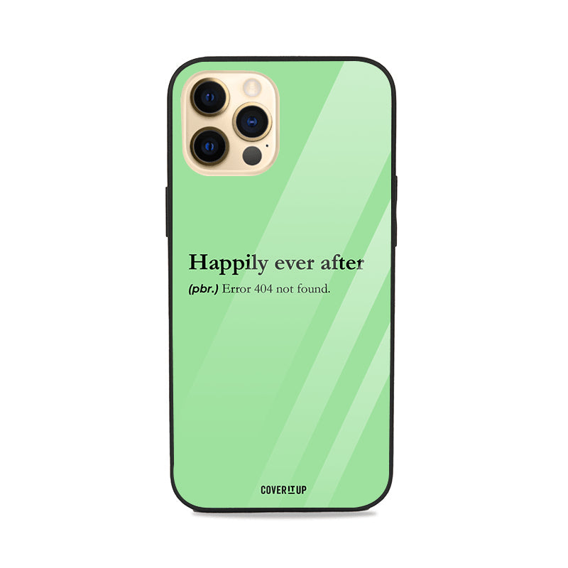 Happily Ever After Definition Glass Case
