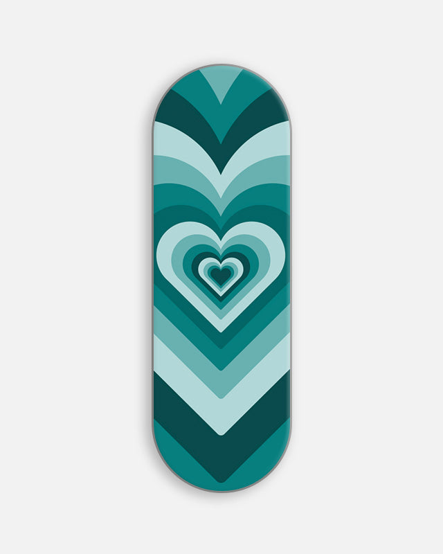 Teal Y2K Slider Phone Grip