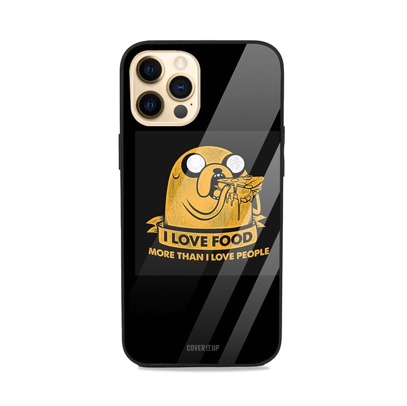 I love Food Glass Case