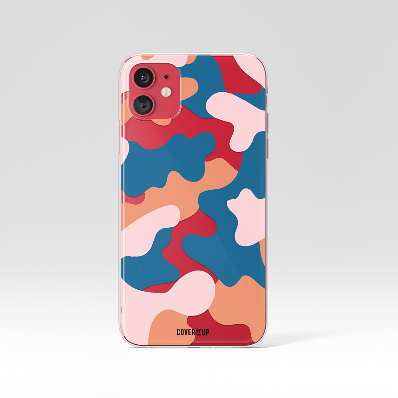 Assorted Camo Clear Silicone Case