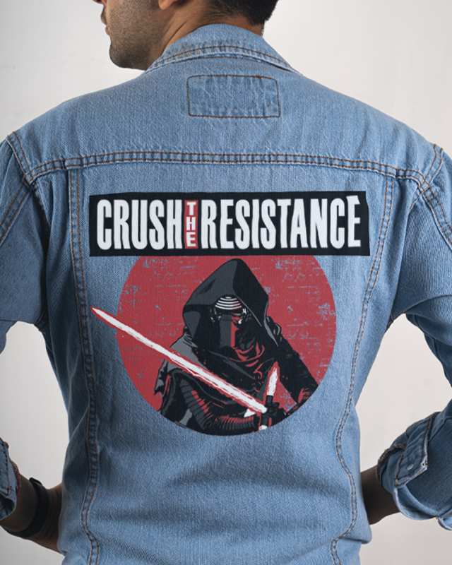 Official Star Wars Kylo Ren Classic Denim Jacket