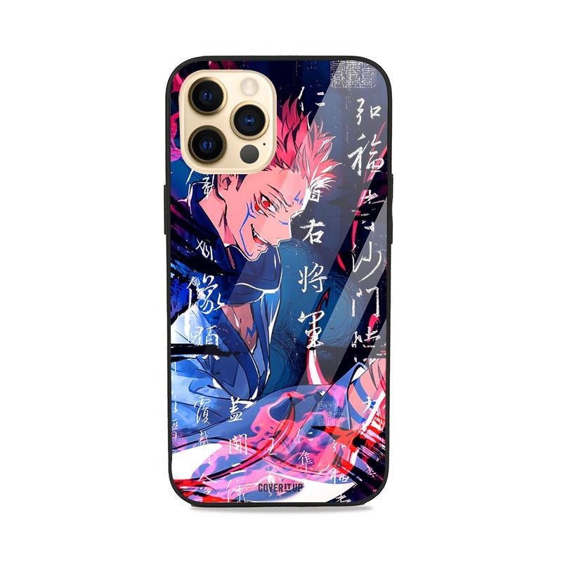 Jujutsu Kaisen In Neon Glass Case