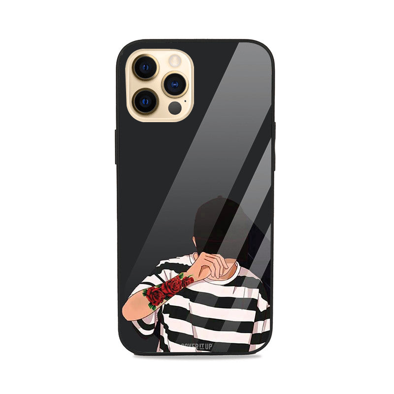 Kaala Rose Tattoo Glass Case Mobile Phone Cover from coveritup.com