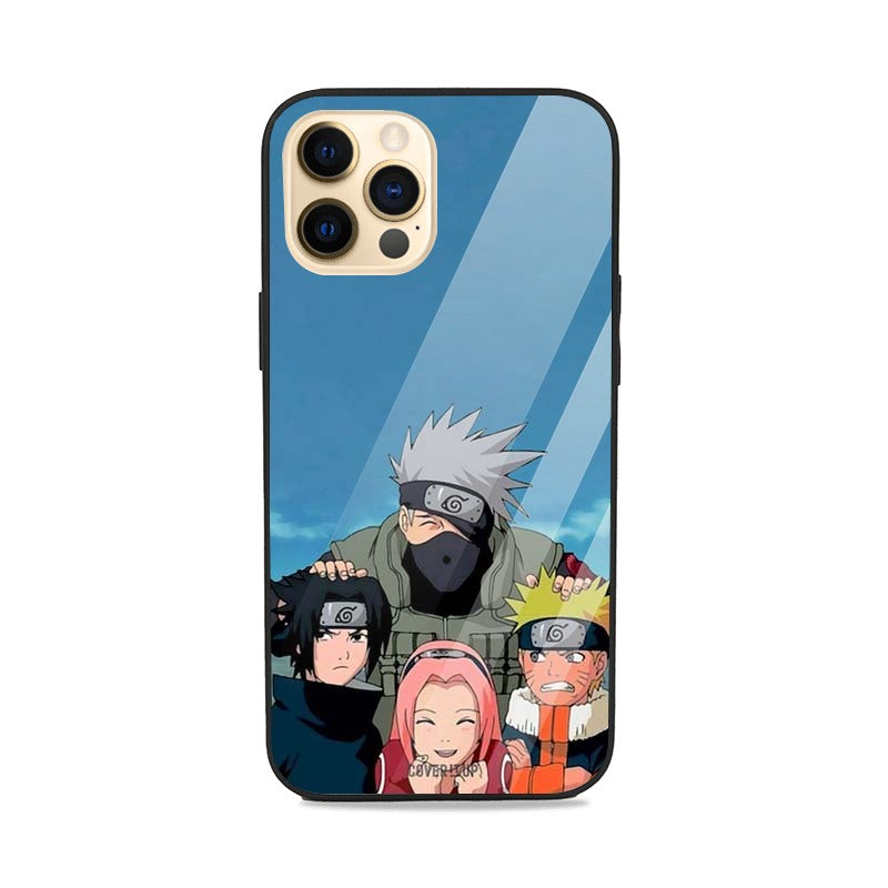 Kakashi And Friends Glass Case