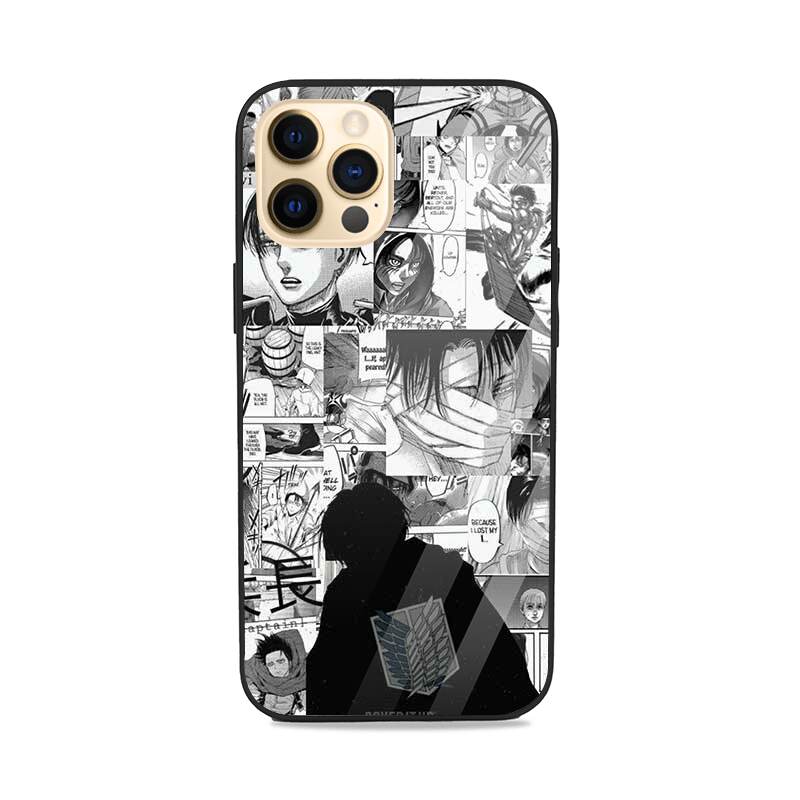 Levi Ackamen Manga Glass Case Glass Case