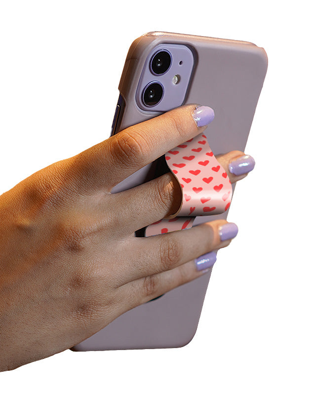 Love Hearts Slider Phone Grip