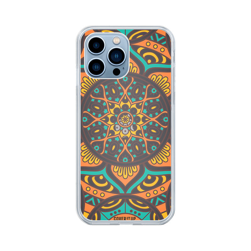 Mandala Art Clear Silicone Case