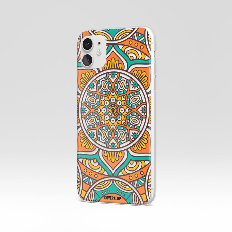 Mandala Art Clear Silicone Case