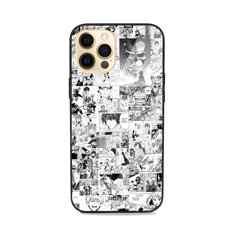 Manga Panel Glass Case