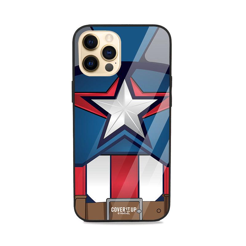 Marvel Captain America Suit Glass Case