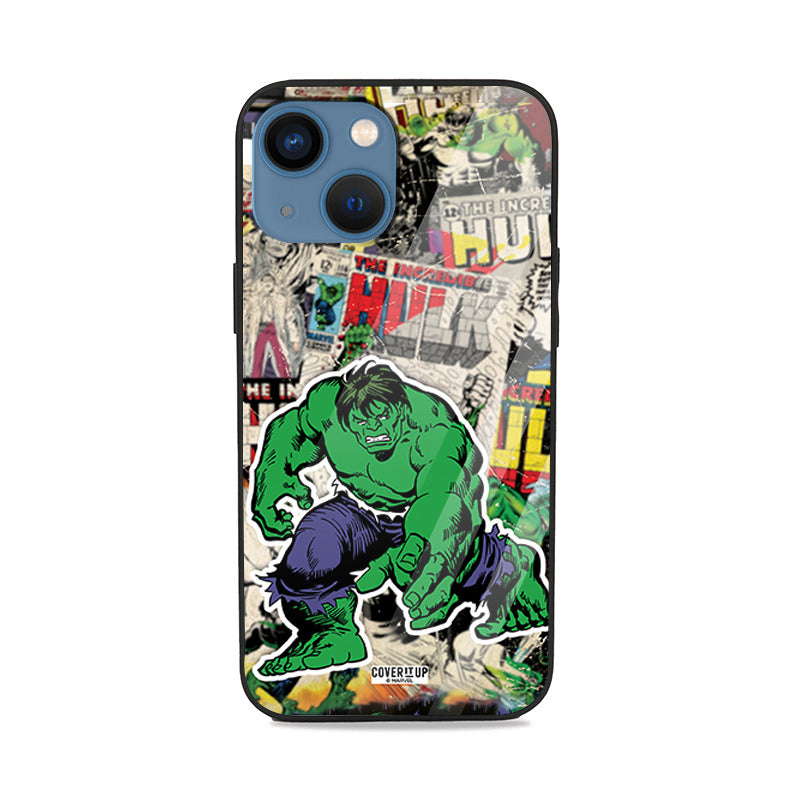 Official Marvel Hulk Glass Case Mobile Cover from coveritup.com