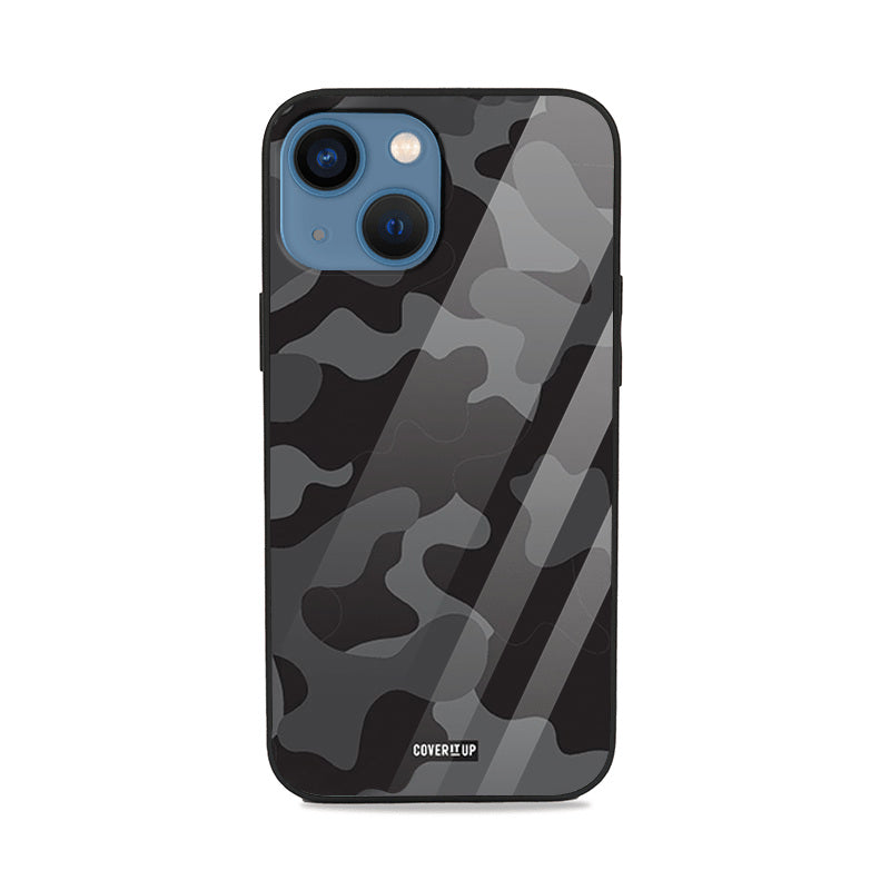 Official Midnight Camo Glass Case