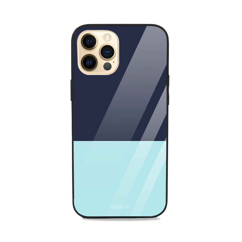 Minimal Blues Glass Case