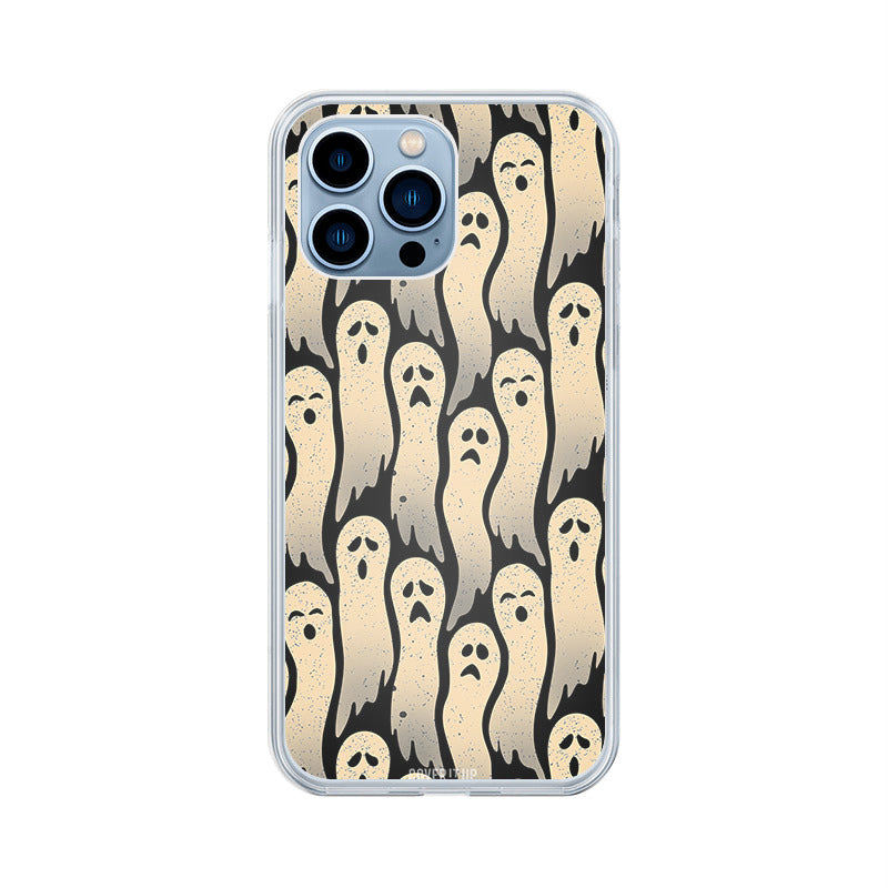 Moody Ghost Clear Silicone Case
