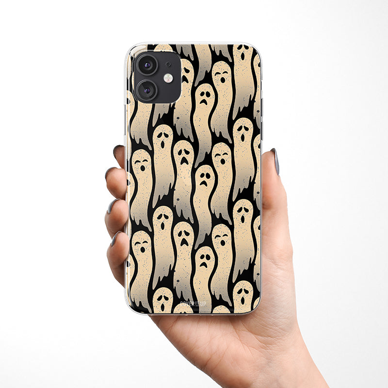 Moody Ghost Clear Silicone Case