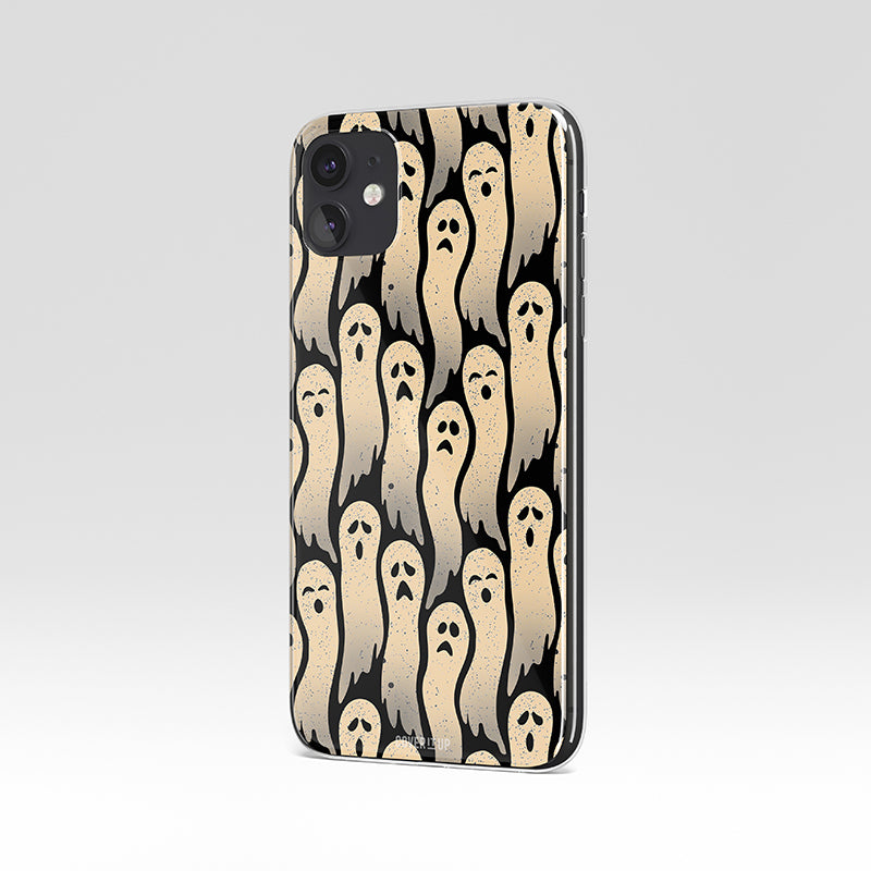 Moody Ghost Clear Silicone Case