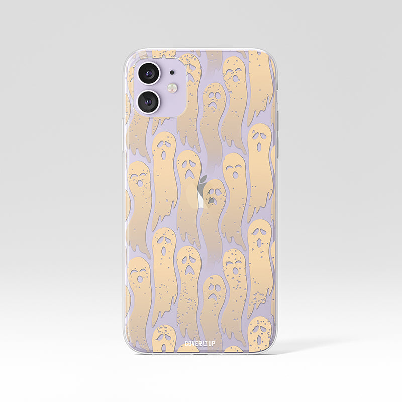 Moody Ghost Clear Silicone Case