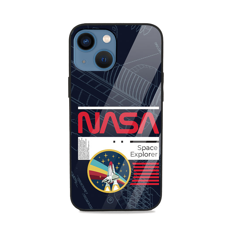 NASA Space Explorer Glass Case