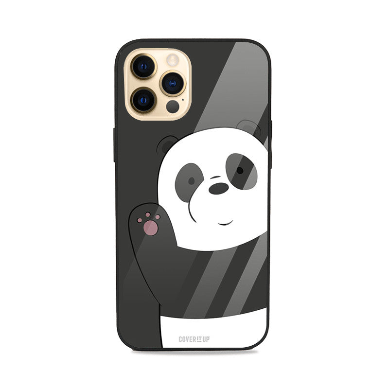 Panda Glass Case Mobile Phone Cover from coveritup.com