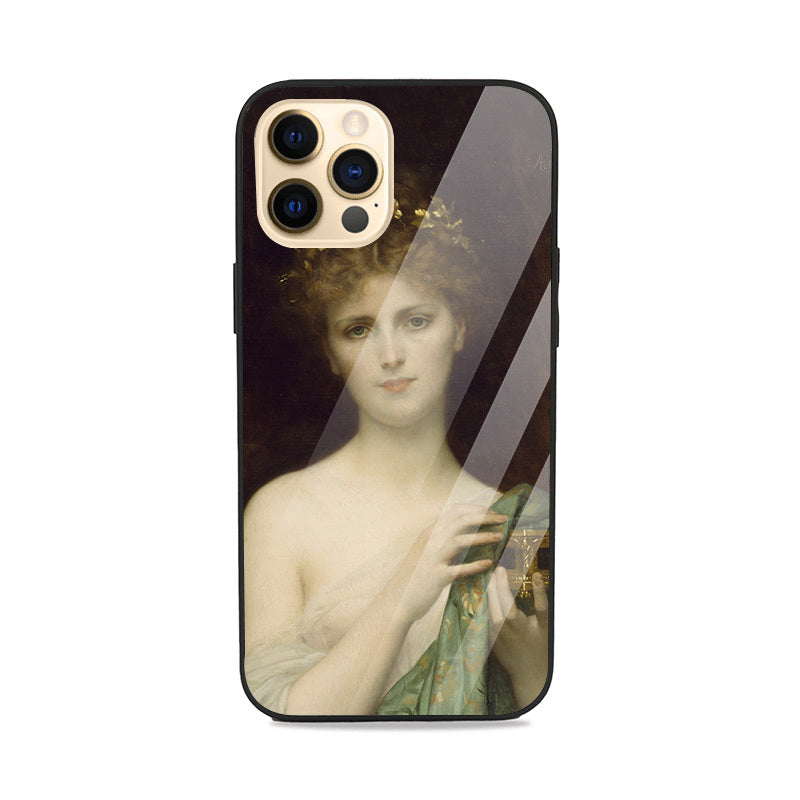 Pandora by Alexandre Cabnel, 1873 Glass Case Glass Case