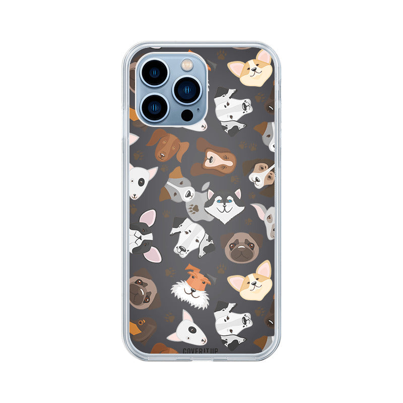 Pawsitive Vibes Only Clear Silicone Case