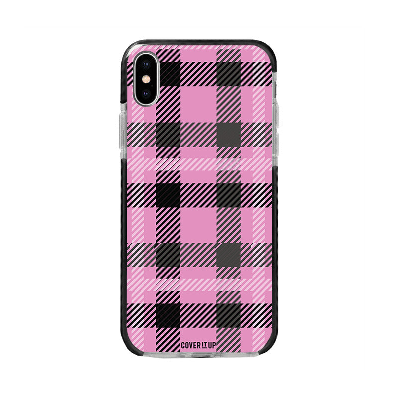 Pink Plaid Bumper Case