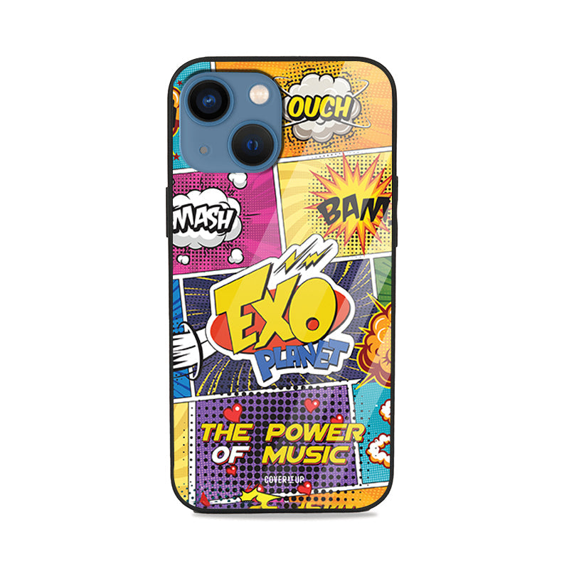 Power Of Music Glass Case