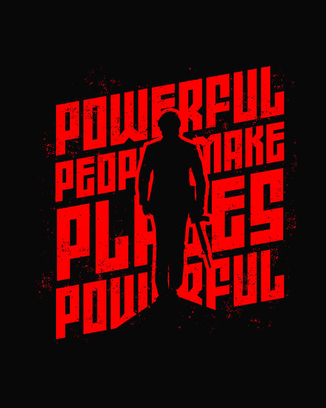 Official KGF Chapter-2 Powerful Man T-Shirt