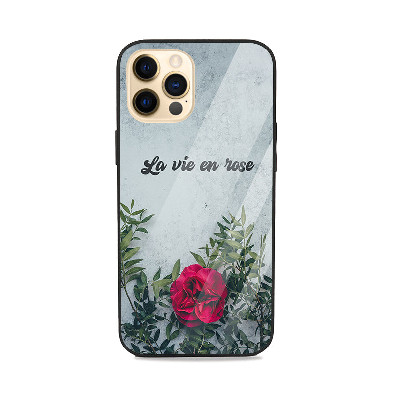 Rose Life Glass Case