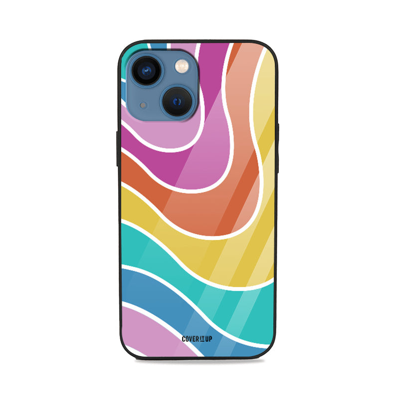 Splash Of Colors Glass Case