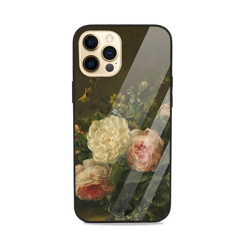 Stilleven Met Bloemen in Een Kristallen Vaas Gerardina Jacoba van de Sande Bakhuyzen 1850 Glass Case Glass Case