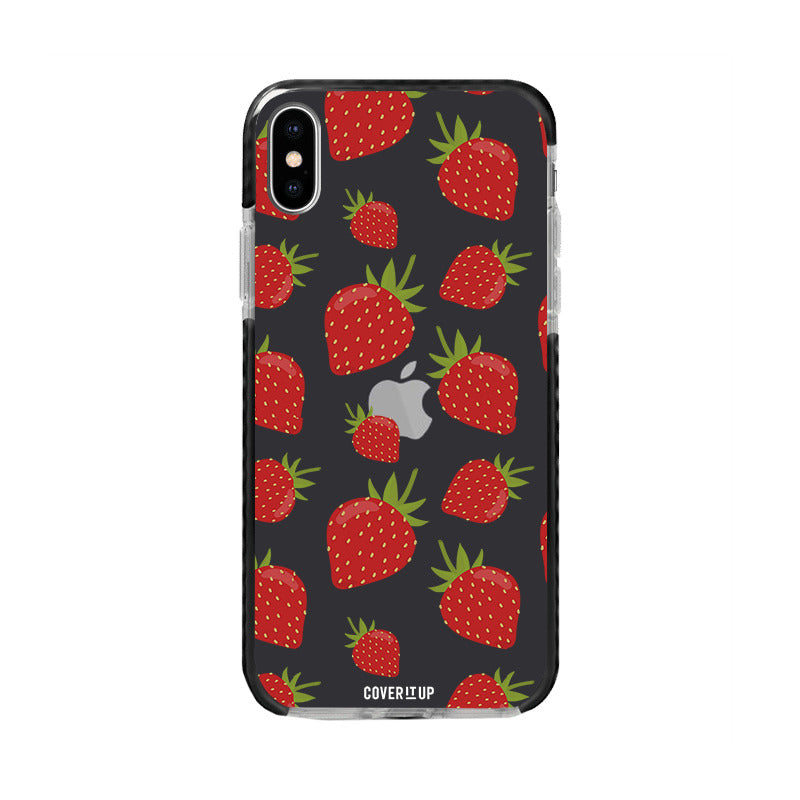 Strawberry Pattern Bumper Case