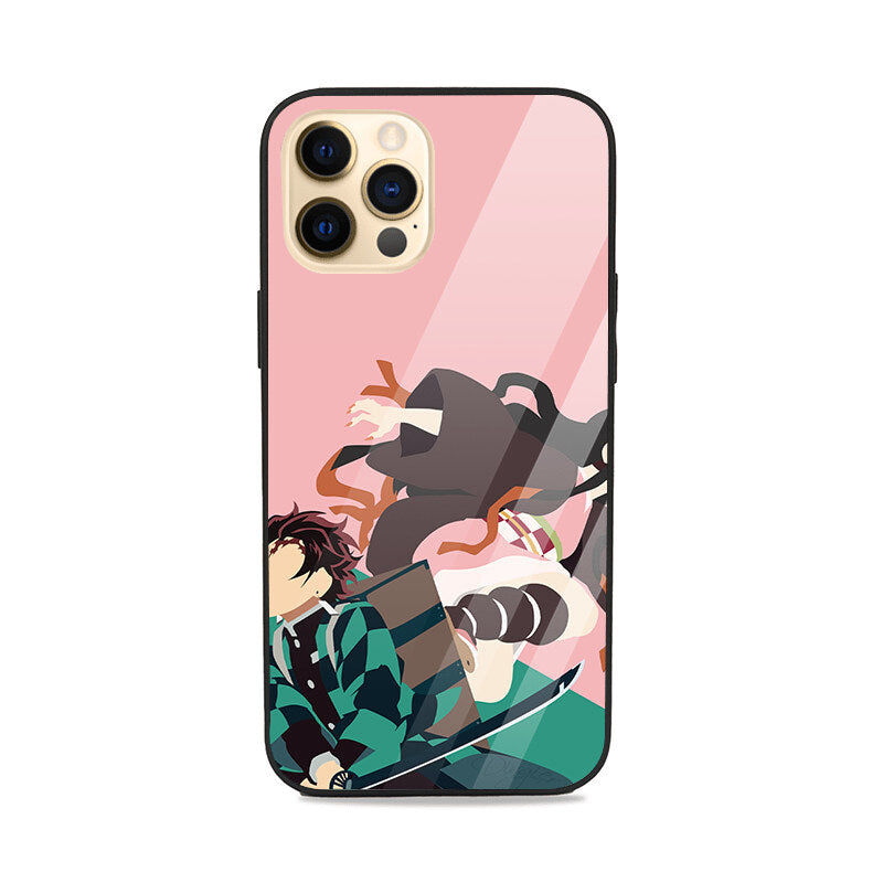 Tanjiro Nezuko Glass Case Glass Case