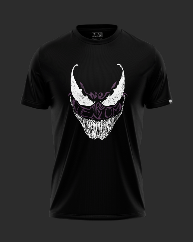 Official We are Venom Glow in Dark Marvel T Shirt