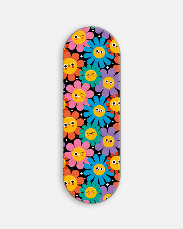 Vivid Floral Slider Phone Grip