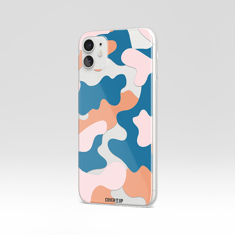 Assorted Camo Clear Silicone Case