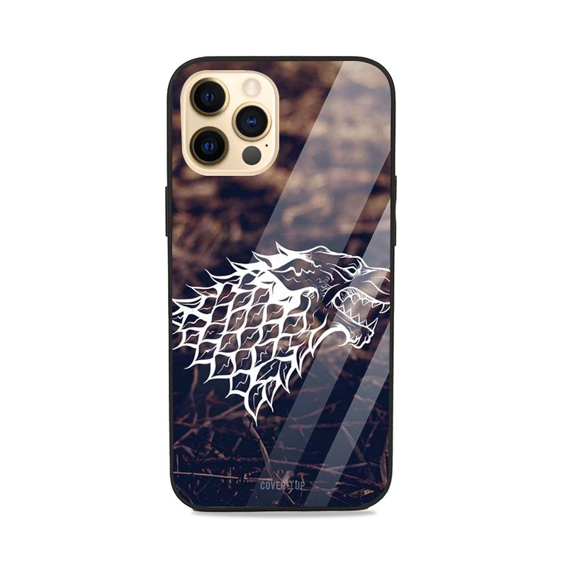 Wolf In The Wild Glass Case
