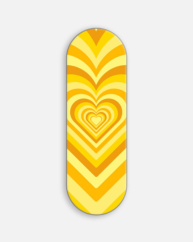Yellow Y2K Slider Phone Grip