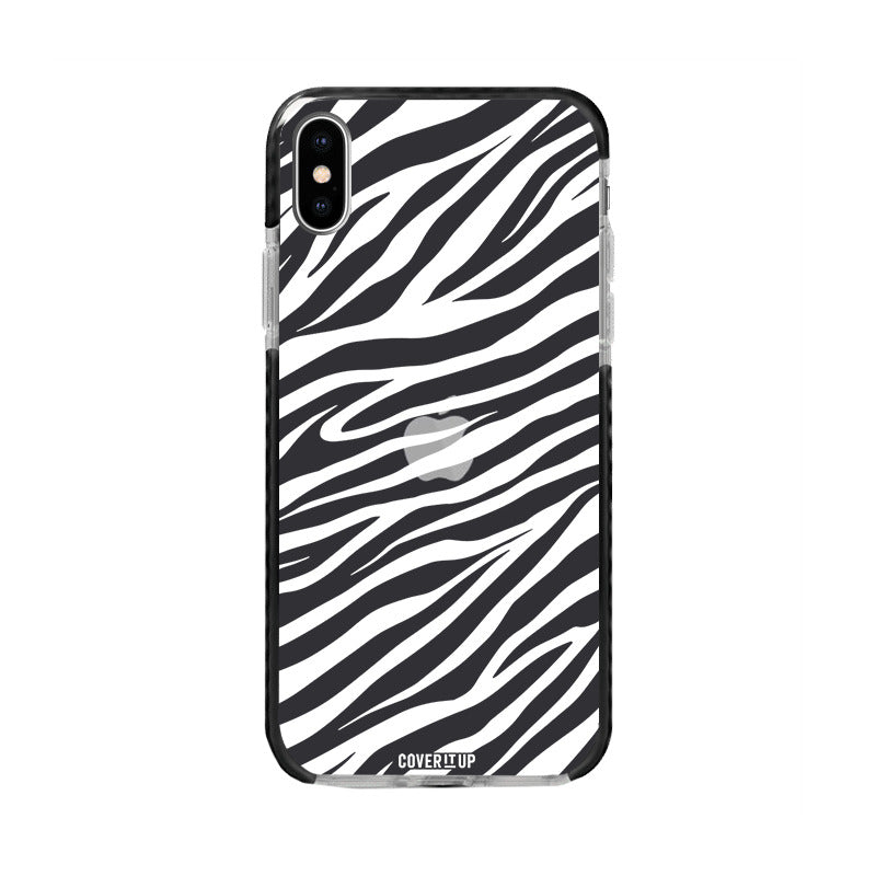 Zebra White Stripes Bumper Case