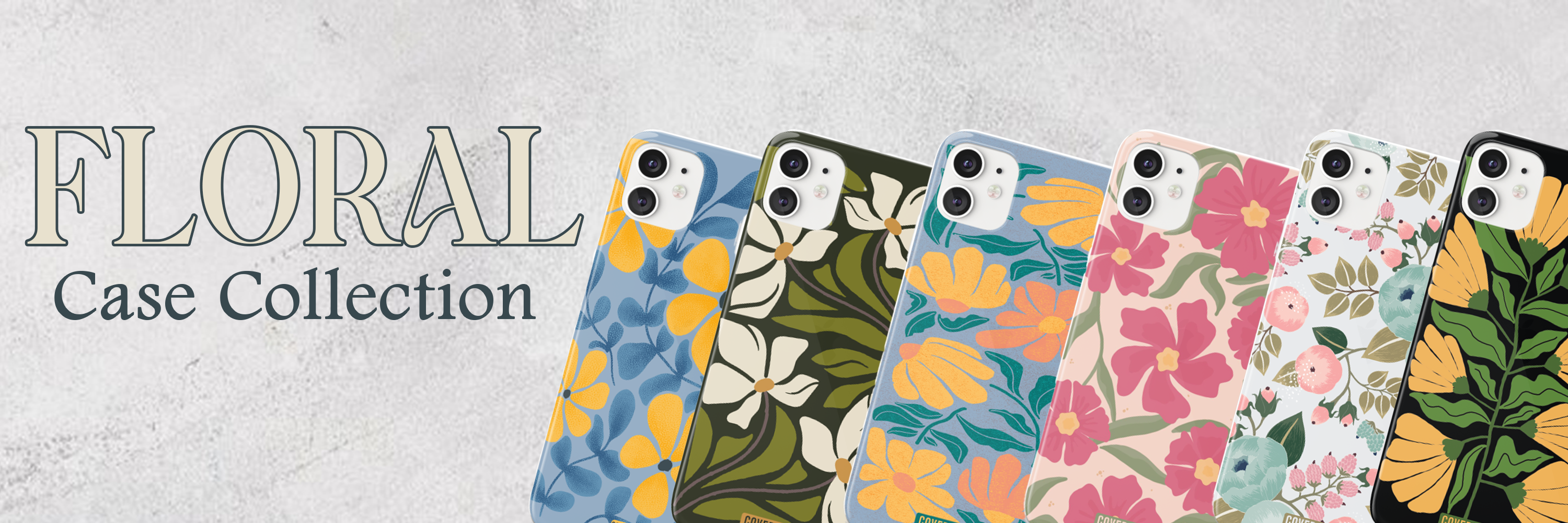 Floral Print Phone Covers